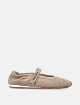 Miu Miu Plume suede ballerinas -  | Spazio Pritelli