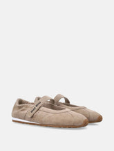 Miu Miu Plume suede ballerinas -  | Spazio Pritelli
