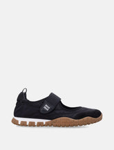 Miu Miu Tyre Ballerinas in technical fabric and suede -  | Spazio Pritelli