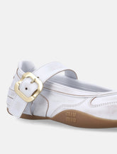Miu Miu Gymnasium leather ballerinas -  | Spazio Pritelli