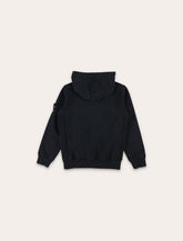Felpa con cappuccio in cotone Stone Island Junior -  | Spazio Pritelli