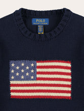 Maglia American Flag in cotone di Polo Ralph Lauren -  | Spazio Pritelli