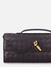 Bottega Veneta Andiamo Intrecciato leather clutch -  | Spazio Pritelli