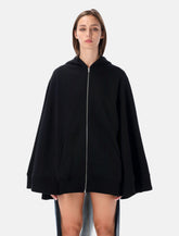 7 For All Mankind oversized zip hoodie -  | Spazio Pritelli