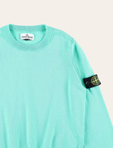 Stone Island Junior Kids Cotton Crewneck Sweater -  | Spazio Pritelli