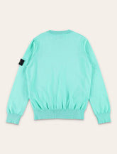 Stone Island Junior Kids Cotton Crewneck Sweater -  | Spazio Pritelli