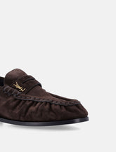 Saint Laurent Le Loafer suede loafers -  | Spazio Pritelli