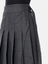 Róhe wool blend wrap skirt -  | Spazio Pritelli