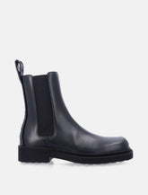 Bottega Veneta Ben Chelsea Boots in Black Calfskin -  | Spazio Pritelli