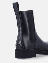 Bottega Veneta Ben Chelsea Boots in Black Calfskin -  | Spazio Pritelli