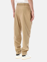 Saint Laurent slim-fit technical cotton pants -  | Spazio Pritelli