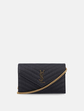 Saint Laurent Cassandre envelope chain wallet -  | Spazio Pritelli