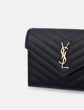 Saint Laurent Cassandre envelope chain wallet -  | Spazio Pritelli