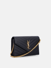 Saint Laurent Cassandre envelope chain wallet -  | Spazio Pritelli