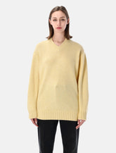 Maglia intrecciata oversize in cashmere di Bottega Veneta -  | Spazio Pritelli