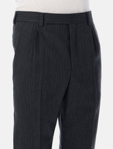Saint Laurent herringbone wool trousers -  | Spazio Pritelli