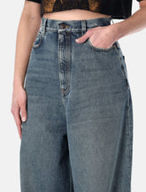 Balenciaga super high waist wide jeans -  | Spazio Pritelli