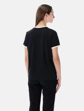Moncler flock logo jersey T-shirt -  | Spazio Pritelli
