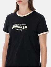 Moncler flock logo jersey T-shirt -  | Spazio Pritelli
