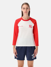 Sporty & Rich Yankees two-tone Baseball tee -  | Spazio Pritelli