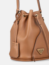 Prada leather mini bucket bag -  | Spazio Pritelli