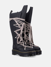 Black Rick Owens x Dr. Martens Pentalace® woman's soots -  | Spazio Pritelli