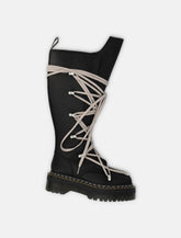 Black Rick Owens x Dr. Martens Pentalace® woman's soots -  | Spazio Pritelli