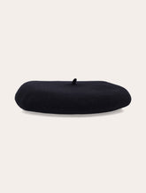 Bonpoint x Laulhère girls’ Tékla wool beret with embroidered patches -  | Spazio Pritelli