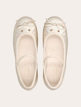 Joie gold leather Cat ballerinas Bonpoint for girl -  | Spazio Pritelli