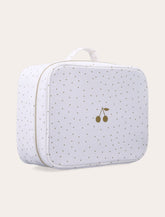 Bonpoint Baby medium gold polka dot suitcase -  | Spazio Pritelli