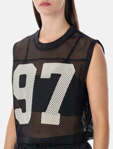 Top in rete nero di PUMA x ROSÉ -  | Spazio Pritelli