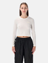 PUMA x ROSÉ white long-sleeve t-shirt -  | Spazio Pritelli