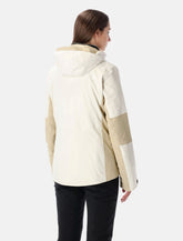 The North Face Lenado ski jacket beige and white -  | Spazio Pritelli