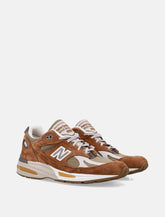 New Balance Made in UK 991v2 grounded pastels sneakers - brown -  | Spazio Pritelli