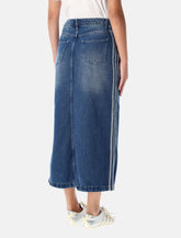 Adidas Originals Adicolor 3-Stripes Denim Pencil Skirt -  | Spazio Pritelli