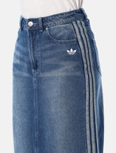 Adidas Originals Adicolor 3-Stripes Denim Pencil Skirt -  | Spazio Pritelli