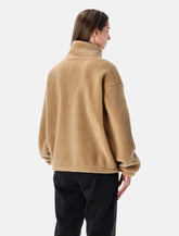Adidas Originals Camel Fleece Zip Jacket -  | Spazio Pritelli