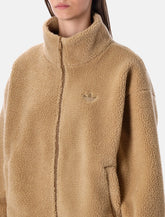 Adidas Originals Camel Fleece Zip Jacket -  | Spazio Pritelli