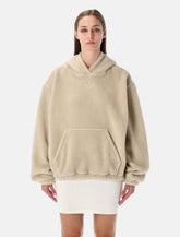 Adidas Originals beige teddy hoodie -  | Spazio Pritelli