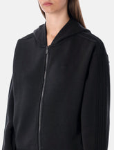 Adidas Originals black zip hoodie -  | Spazio Pritelli