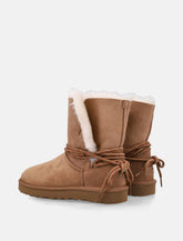 UGG Classic Bailey Tie Sheepskin Boots -  | Spazio Pritelli