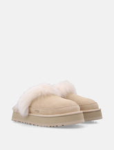 UGG Disquette Chalet suede and Sheepskin slippers -  | Spazio Pritelli