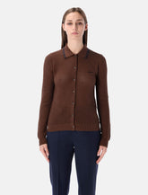 Cardigan Miu Miu in cotone con motivo traforato -  | Spazio Pritelli