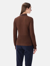 Cardigan Miu Miu in cotone con motivo traforato -  | Spazio Pritelli