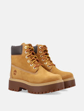 Timberland Stone Street 6-Inch waterproof leather platform boots -  | Spazio Pritelli