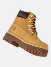 Timberland Stone Street 6-Inch waterproof leather platform boots -  | Spazio Pritelli