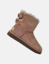 UGG Women’s Mini Bailey Bow II Suede Boots -  | Spazio Pritelli