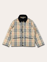 Burberry Kids Check Quilted Nylon Barn Jacket -  | Spazio Pritelli