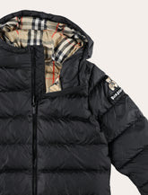 Burberry kid's hooded nylon down coat -  | Spazio Pritelli