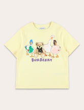 Kid - Burberry Thomas Bear and Frinds Print Cotton T-Shirt -  | Spazio Pritelli
